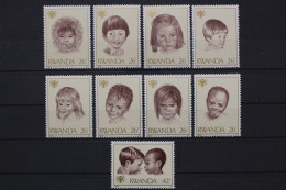 Ruanda, MiNr. 992-1000, Postfrisch - Other & Unclassified