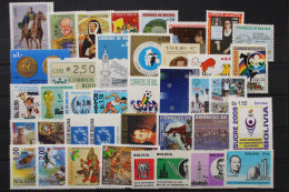 Bolivien, Postfrische Partie Mit 39 Briefmarken - Bolivia