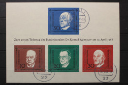 Deutschland (BRD), MiNr. Block 4, Tagesstempel, EST - Usati