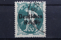 Deutsches Reich, MiNr. 126 PLF I, Gestempelt, BPP Fotobefund - Errors & Oddities