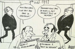 ► Coupure De Presse  Quotidien Le Figaro Jacques Faisant 1983 Marchais Mitterrand  Mauroy Bourg En Bresse JB Doumeng - 1950 à Nos Jours