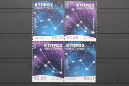 Zypern, MiNr. 1148-1149 Do + Du, Viererblock, Postfrisch - Neufs
