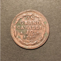 ITALIE - NAPLES SICILE - 12 CAVALI - 1790 CC - Naples & Sicile