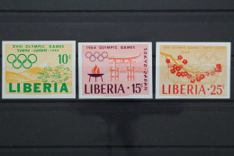 Liberia, MiNr. 623-625 B, Postfrisch - Liberia