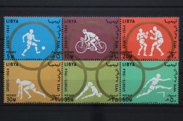 Libyen, MiNr. 160-165 A Zusammendruck, Postfrisch - Libyen