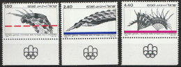 Israël 1976, Postfris MNH, Olympic Games - Nuevos (con Tab)