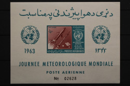 Afghanistan, MiNr. Block 41 B, Postfrisch - Afganistán