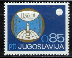 YUGOSLAVIA 1967 - The 18th Congress Of International Astronautical Federation MNH - Ongebruikt
