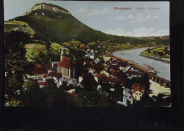 DR: Ansichtskarte Von Königsstein (Sächs. Schweiz)- BM Abgelöst Um 1922 - Königstein (Sächs. Schw.)