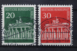 Berlin, MiNr. 287 R + 288 R, Gestempelt - Roulettes