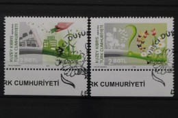 Türkisch-Zypern, MiNr. 829-830, Gestempelt - Neufs