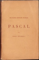 Pascal Par Emile Boutroux, 1924 C1705 - Libros Antiguos Y De Colección