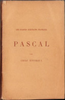 Pascal Par Emile Boutroux, 1924 C1705 - Old Books