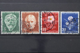 Schweiz, MiNr. 465-468, Gestempelt - Nuovi