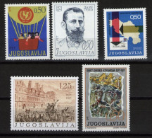 YUGOSLAVIA 1971 - SINGLE STAMPS MNH - Ungebraucht