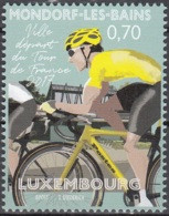 Luxembourg 2017 Mondorf-les-Bains Départ De Tour De France Neuf ** - Unused Stamps
