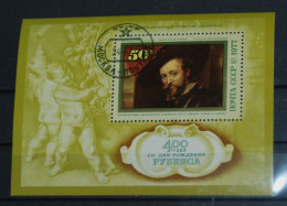 USSR SOVIET 1977, Paintings, Art, Rubens, Mi #B118, Souvenir Sheet, Used - Rubens