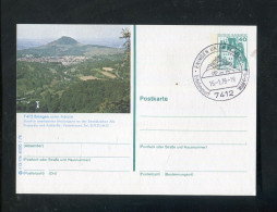 "BUNDESREPUBLIK DEUTSCHLAND" 1978, Bildpostkarte Mit Bildgleichem Stempel Ex "ENINGEN" (L0175) - Cartes Postales Illustrées - Oblitérées