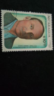 NİARAGUA-1970-80     10   CORD  DAMGALI - Nicaragua
