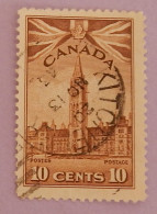 CANADA YT 213 OBLITÉRÉ "LE PARLEMENT" ANNÉES 1943/1948 - Usados