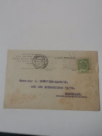 Entier Postaux, Maison David & Meindershausen, Anvers 1912 - Briefkaarten 1909-1934