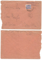 RSI Posta Da Campo PdC849 (10BIS?)  Busta Tassa Semplice Per Paderno Udine Tasse Regno C.50 Il 6mag1944 - Poststempel