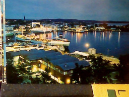 NORGE Norway - Kristiansand - City - Harbour By Night - NAVE SHIP CARGO N1975 JV5970 - Norwegen