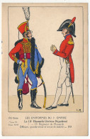 Uniformes Du 1er Empire - Le 13ème Hussards (Jérôme Napoléon) - Officiers Grande Tenue... (dos Sans Impression) - Uniformen