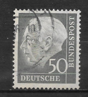 ALLEMAGNE  FÉDÉRALE N°  71A  "  HEUSS " - Used Stamps