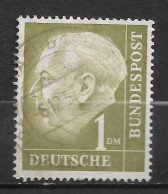 ALLEMAGNE  FÉDÉRALE N°  72  "  HEUSS " - Used Stamps