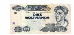 BOLIVIE : 10 Bolivianos - Bolivië