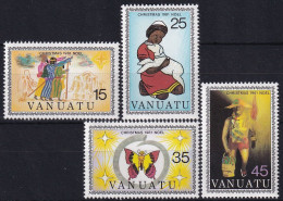 MiNr. 613 - 616 Vanuatu 1981, 11. Nov. Weihnachten - Postfrisch/**/MNH - Vanuatu (1980-...)