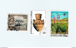 Lot 3 Timbres Chypre - Altri & Non Classificati