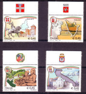 2006 Italia 2947-50a Regioni D'Italia Con App. Mnh** - 2001-10: Mint/hinged