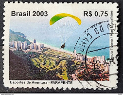 C 2550 Brazil Stamp Paragliding Parachute 2003 Circulated 1 - Used Stamps