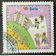 C 2535 Brazil Stamp Jokes And Bete Street Games 2003 Circulated 1 - Gebruikt