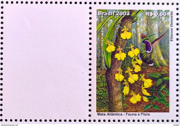 C 2541 Brazil Personalized Stamp Forest Atlantic 2003 White Vignette - Gepersonaliseerde Postzegels