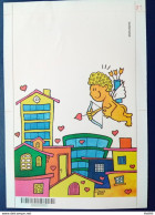 Brazil Aerogram Cod 124 CUPID Valentine's Day 2003 - Postal Stationery