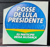 Adhesive Possession Of President Lula 2003 6 - Altri & Non Classificati