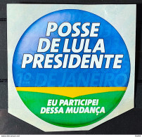 Adhesive Possession Of President Lula 2003 7 - Altri & Non Classificati