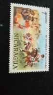 NİARAGUA-1970-80    1   C DAMGASIZ - Nicaragua