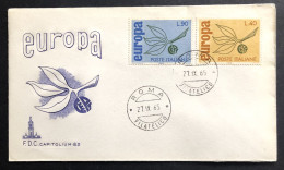 ITALY, Uncirculated FDC, « EUROPA CEPT », 1965 - 1965