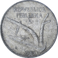 Italie, 10 Lire, 1983 - 10 Liras