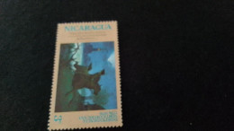 NİARAGUA-1970-80    3   C DAMGASIZ - Nicaragua