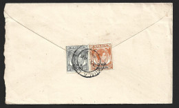 B.M.A. Malaya Stamp On Cover With RARE Cancellation Cover. ERROR  Cancellation 4 Is Inverted (c759) - Malaya (British Military Administration)