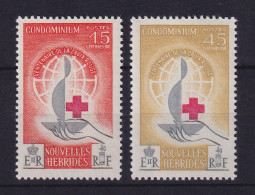 Neue Hebriden 1963 Rotes Kreuz  Mi.-Nr. 198-199 Postfrisch ** - Otros & Sin Clasificación