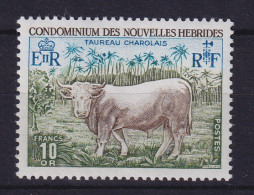 Neue Hebriden 1975 Charolais-Rind Mi.-Nr. 406 Postfrisch ** - Altri & Non Classificati