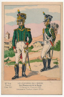 Uniformes Du 1er Empire - Les Flanqueurs De La Garde - Flanqueurs-Chasseurs-1812 (dos Sans Impression) - Uniformes