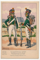 Uniformes Du 1er Empire - Les Flanqueurs De La Garde - Flanqueurs-Grenadiers-1813 (dos Sans Impression) - Uniforms