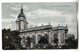 DA100. Vintage Postcard. The Cathedral,  Birmingham. - Birmingham